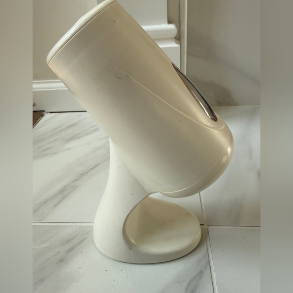 Vintage White Dixie Cup Dispenser 5oz Countertop/Wall Mount No Box Retro - Picture 4 of 5